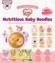 Korean Cheeki Monki Handmade Kids Noodles Pumpkin 24x16g (12M+)