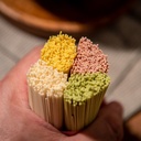 Korean Cheeki Monki Handmade Kids Noodles Pumpkin 24x16g (12M+)