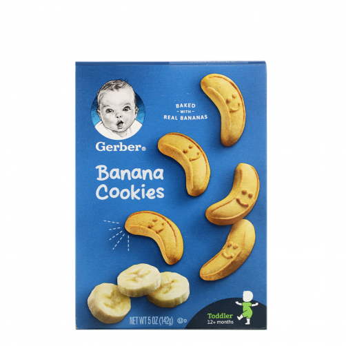 Gerber Banana Cookies 12x5oz