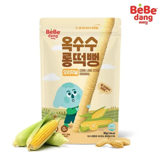 [Inventory Part] Korean BeBe dang Corn Long Stick Corn 60x30g (6M+)